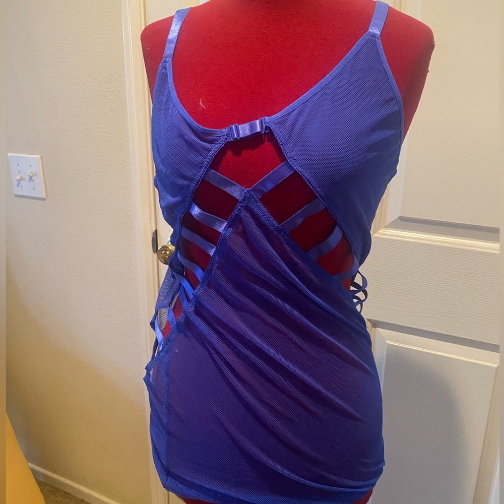 Blue Lingerie Dress